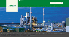 Desktop Screenshot of gorazdze.pl